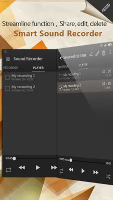 Smart Sound Recorder android App screenshot 3